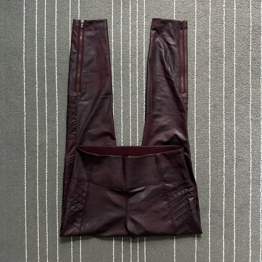Athleta Delancey Gleam Moto Tight